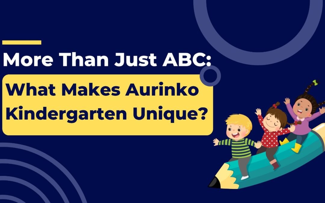 this image indicates a more than just ABC: what makes aurinko kindergarden unique?
