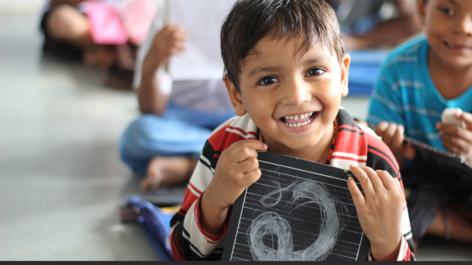 this image indicates a Child-Centered Education at Aurinko Academy